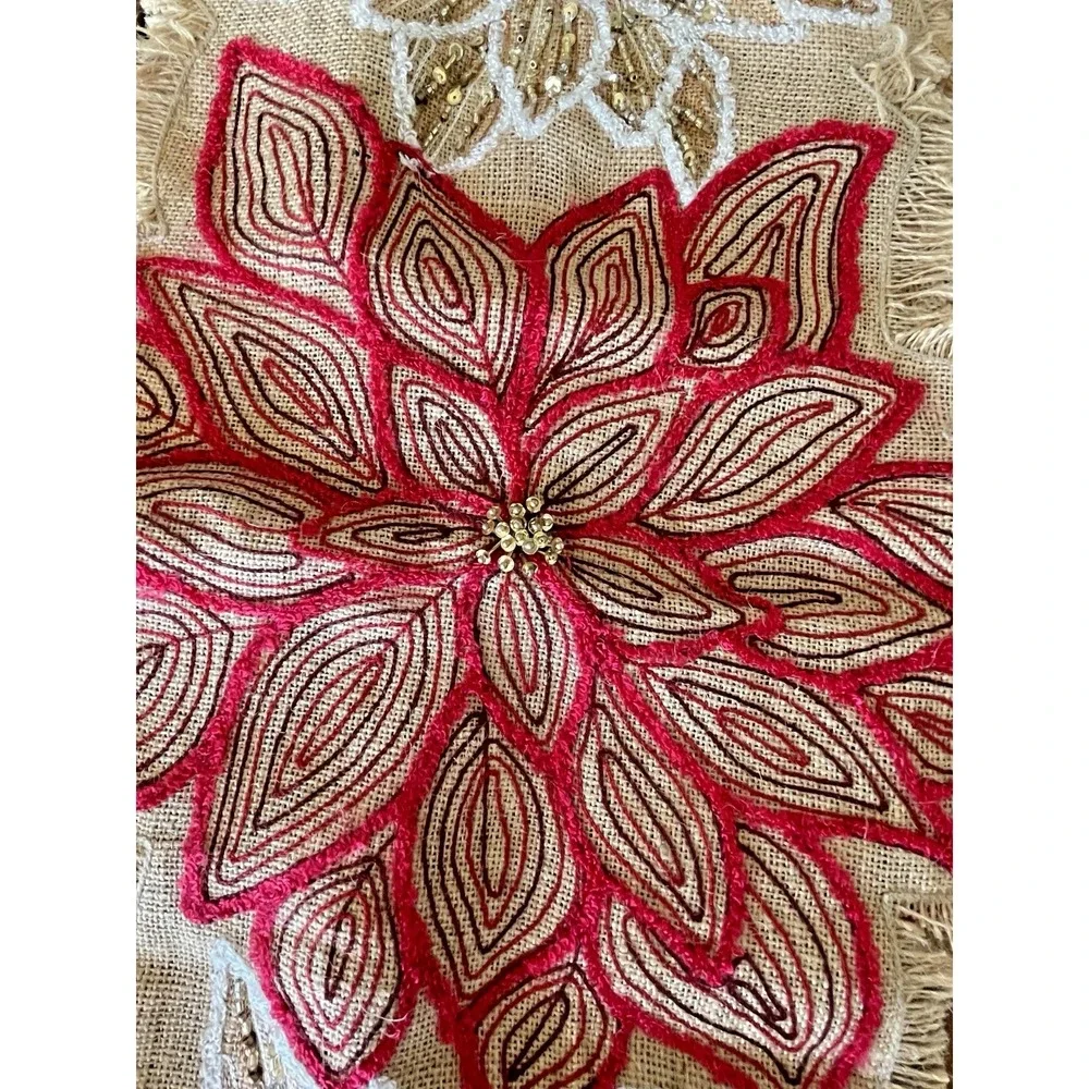 Tahari christmas beaded
